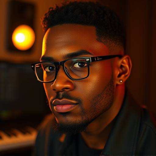 Marcus Bell, Music Producer and Composer at Harmonic Resonance Studios.